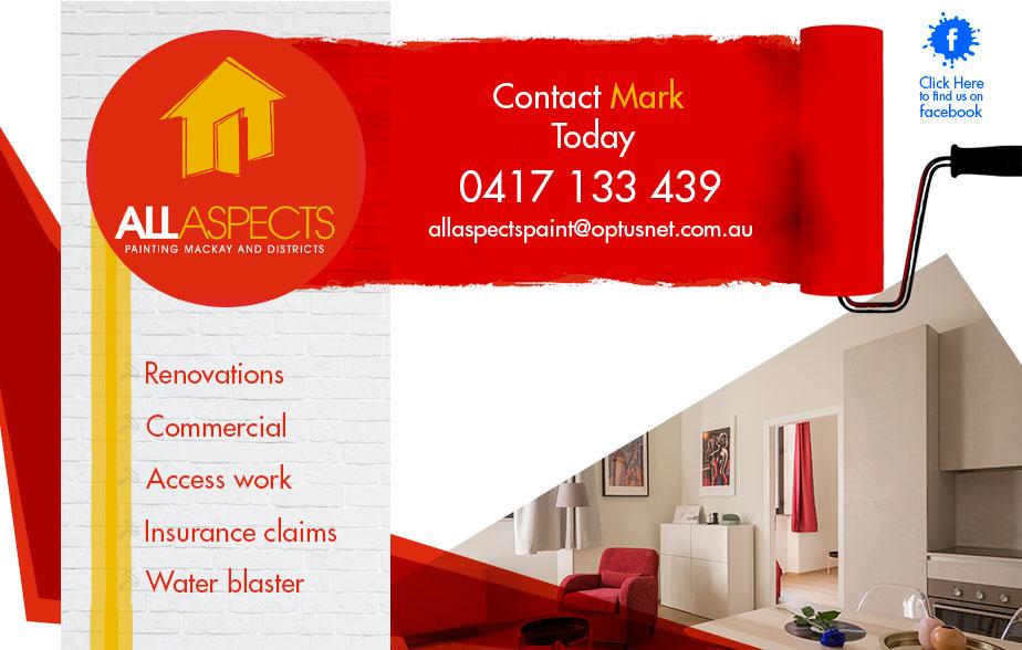 Fast Painter In Mackay, Quality Painting Services in Mackay. Call Mark Now On - 0417 133 439
